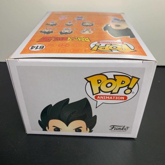 Funko Pop! Dragon Ball Z Metallic VEGETA Windy BoxLunch Exclusive - Picture 5 of 6